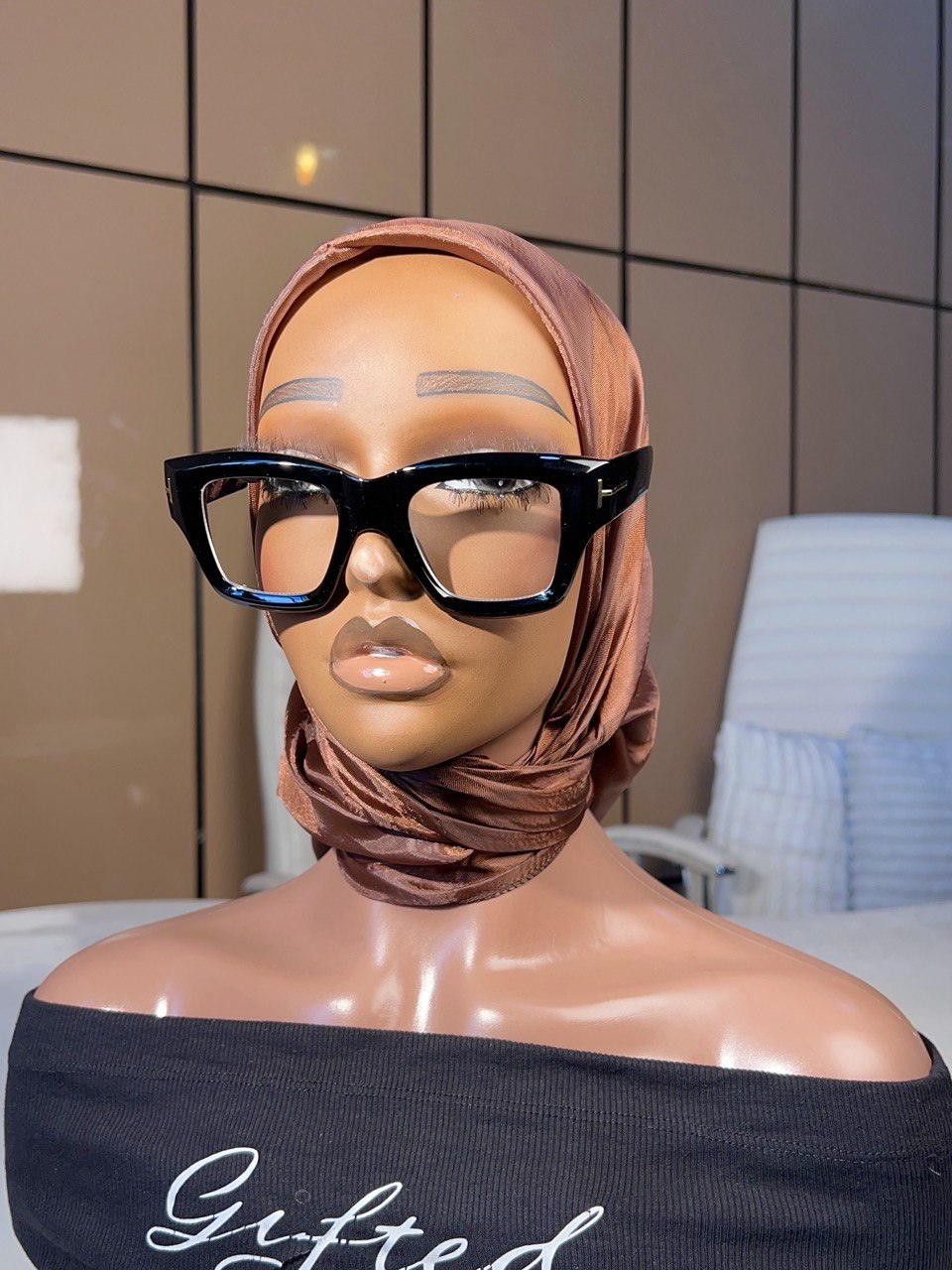 GLASSES 818  (CLEAR LENS ,BLUE LIGHT BLOCKING /UV PROTECTION SUNSHADE GLASSES)