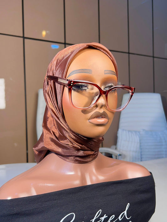 GLASSES 821 (CLEAR LENS,BLUE LIGHT BLOCKING GLASSES )