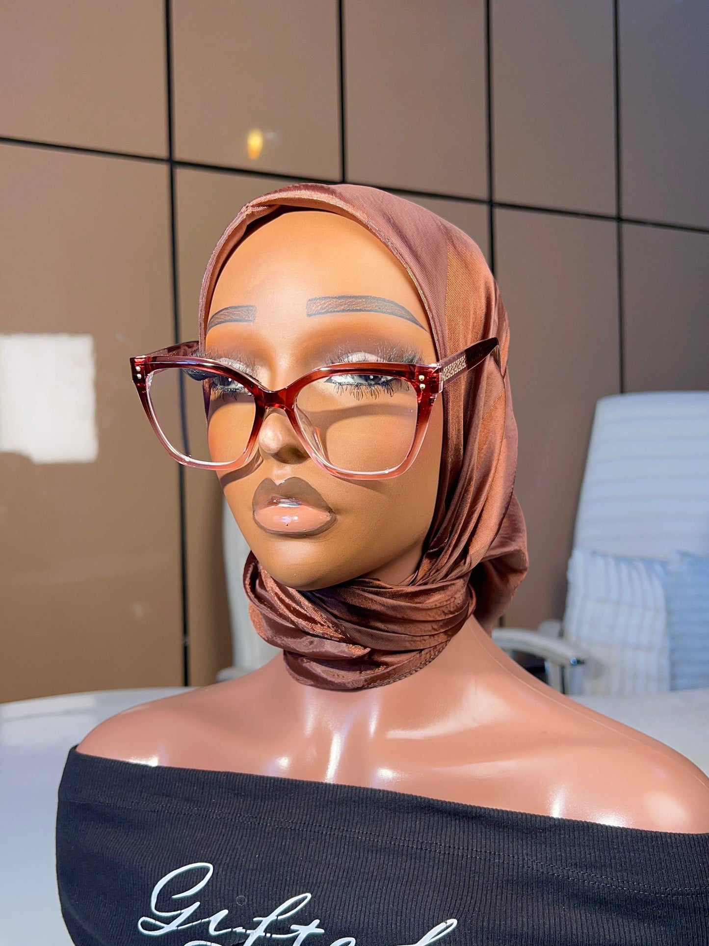 GLASSES 821 (CLEAR LENS,BLUE LIGHT BLOCKING GLASSES )