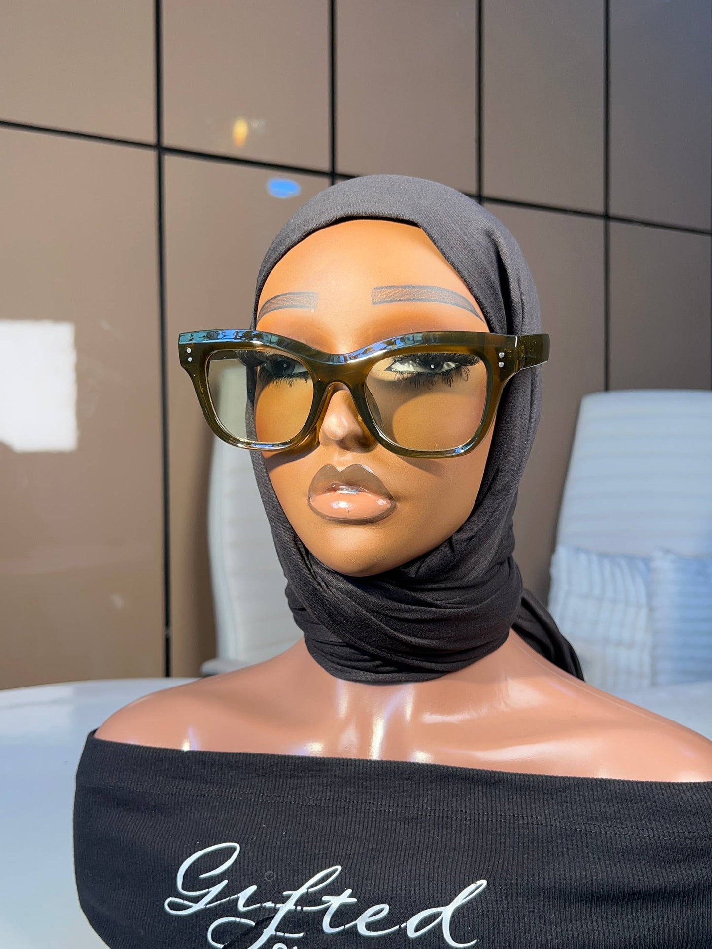 GLASSES 826 (CLEAR LENS ,BLUE LIGHT BLOCKING /UV PROTECTION SUNSHADE GLASSES)