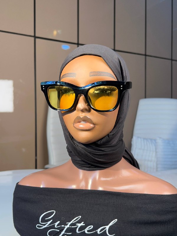 GLASSES 826 (CLEAR LENS ,BLUE LIGHT BLOCKING /UV PROTECTION SUNSHADE GLASSES)