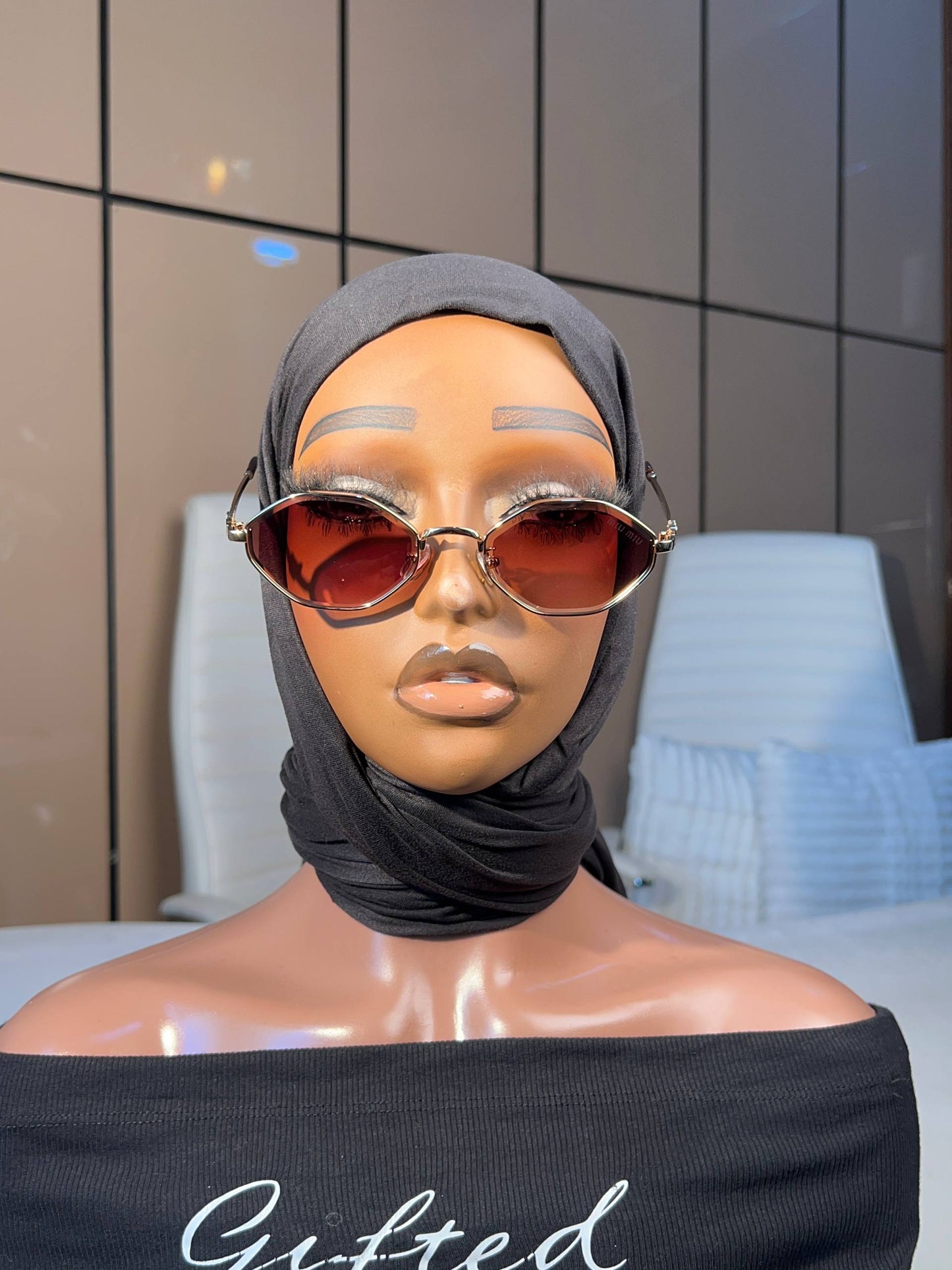 GLASSES 819  (CLEAR LENS ,BLUE LIGHT BLOCKING /UV PROTECTION SUNSHADE GLASSES)