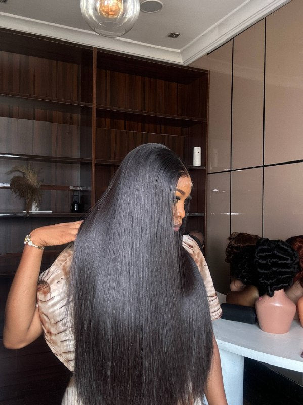 28 INCHES 5 BY 5 WIG HD LACE SINGLE DONOR WIG (126-HD AVAILABLE)