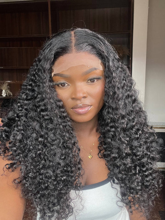 24 INCHES MULTIPLE DONOR 5 BY5  PIXIE CURL WIG MILLA  (154-GG AVAILABLE )
