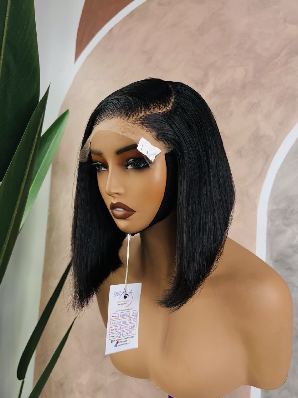 VIETNAMESE BONE STRAIGHT 5 BY 5 SDD CLOSURE  WIG (015-GG PREORDER)