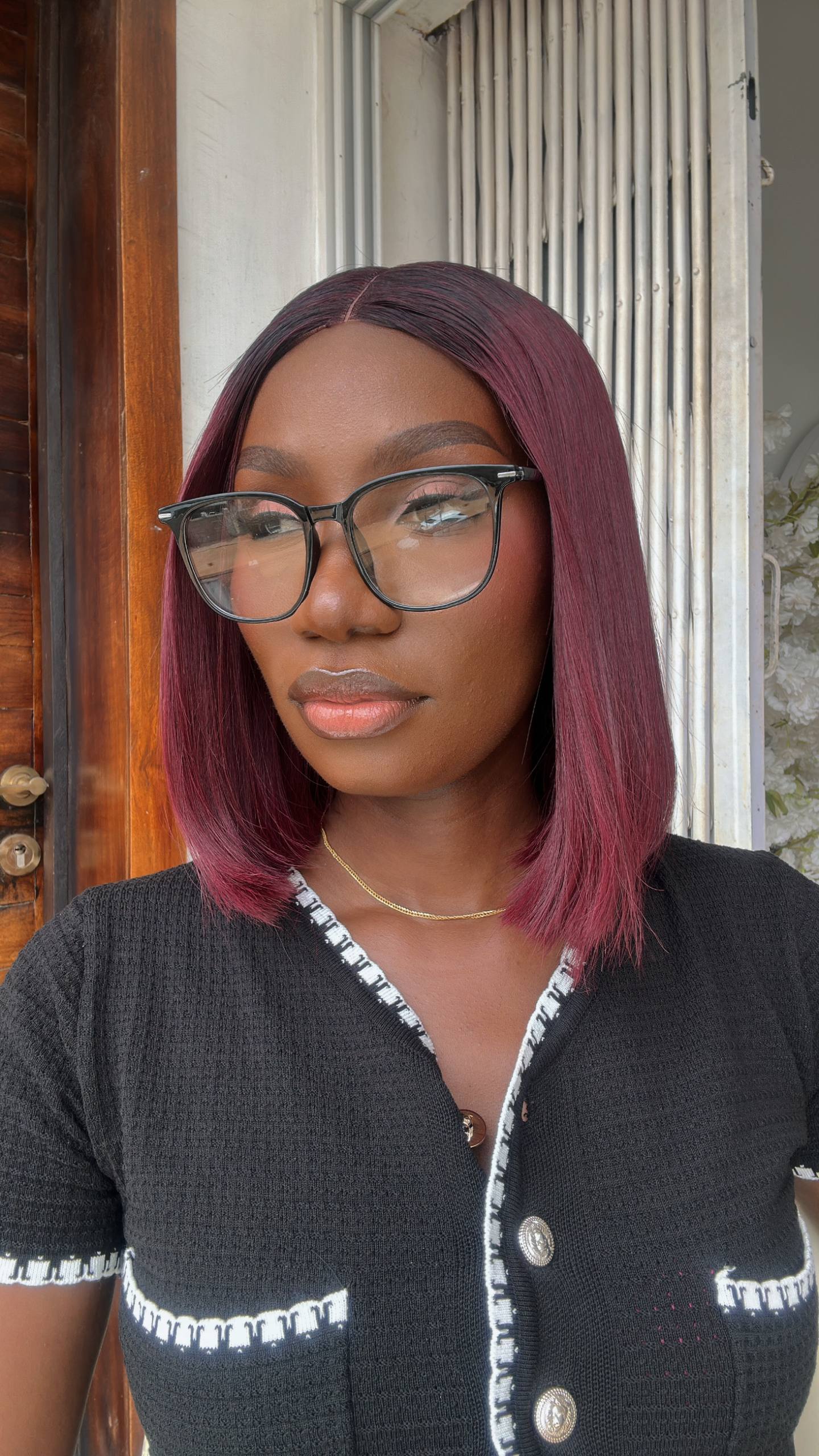 GLASSES 757 (CLEAR LENS,BLUE LIGHT BLOCKING GLASSES)