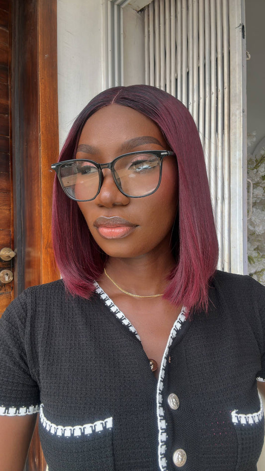 GLASSES 757 (CLEAR LENS,BLUE LIGHT BLOCKING GLASSES)