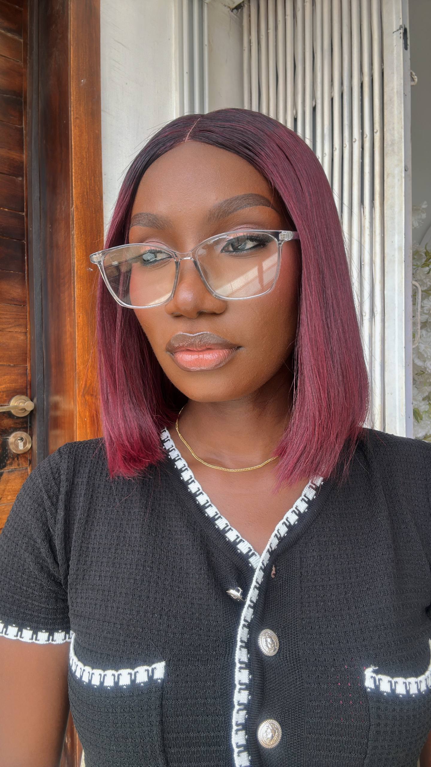 GLASSES 759 (CLEAR LENS,BLUE LIGHT BLOCKING GLASSES)