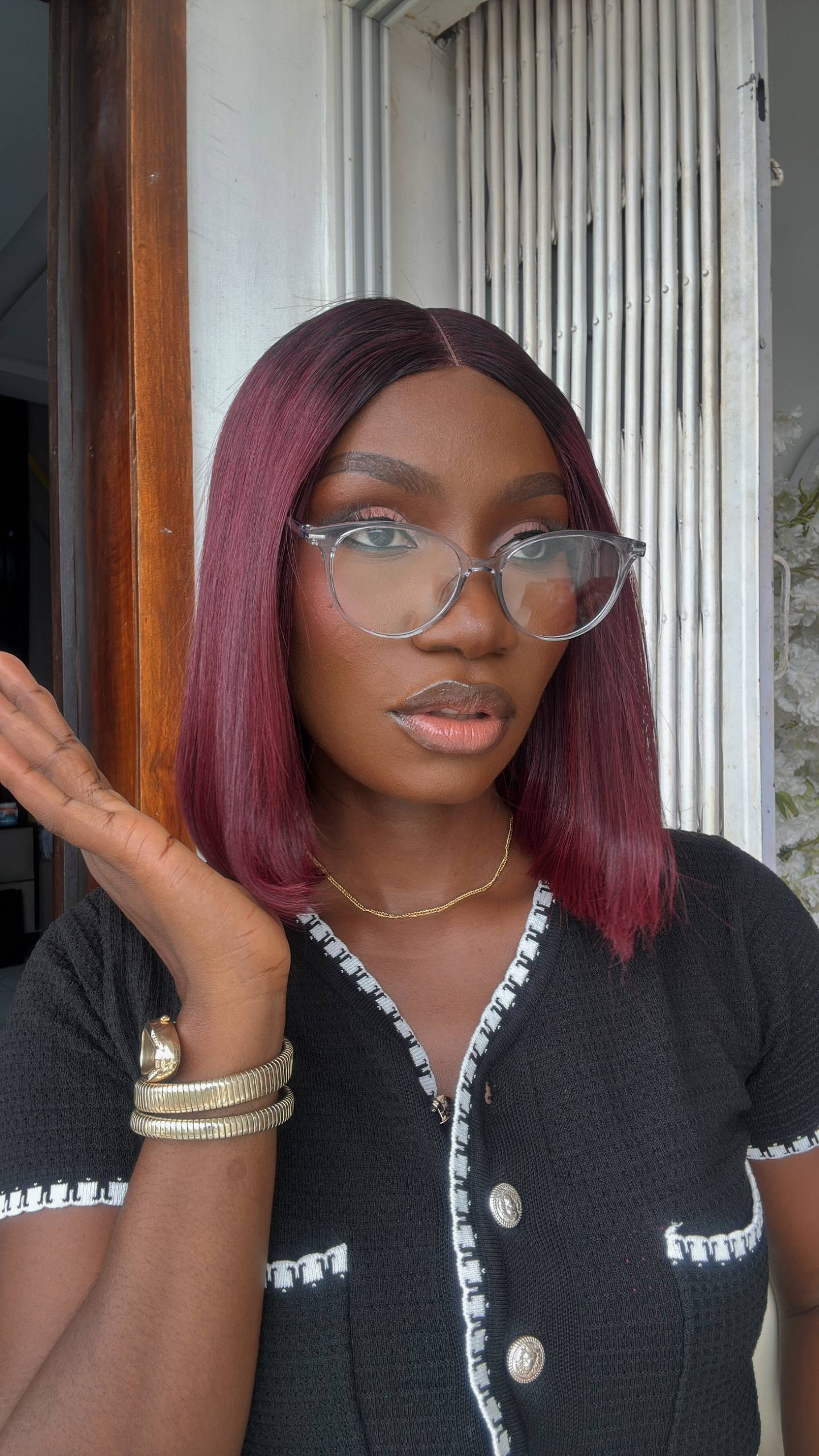 BENDABLE GLASSES 760 (CLEAR LENS,BLUE LIGHT BLOCKING GLASSES)