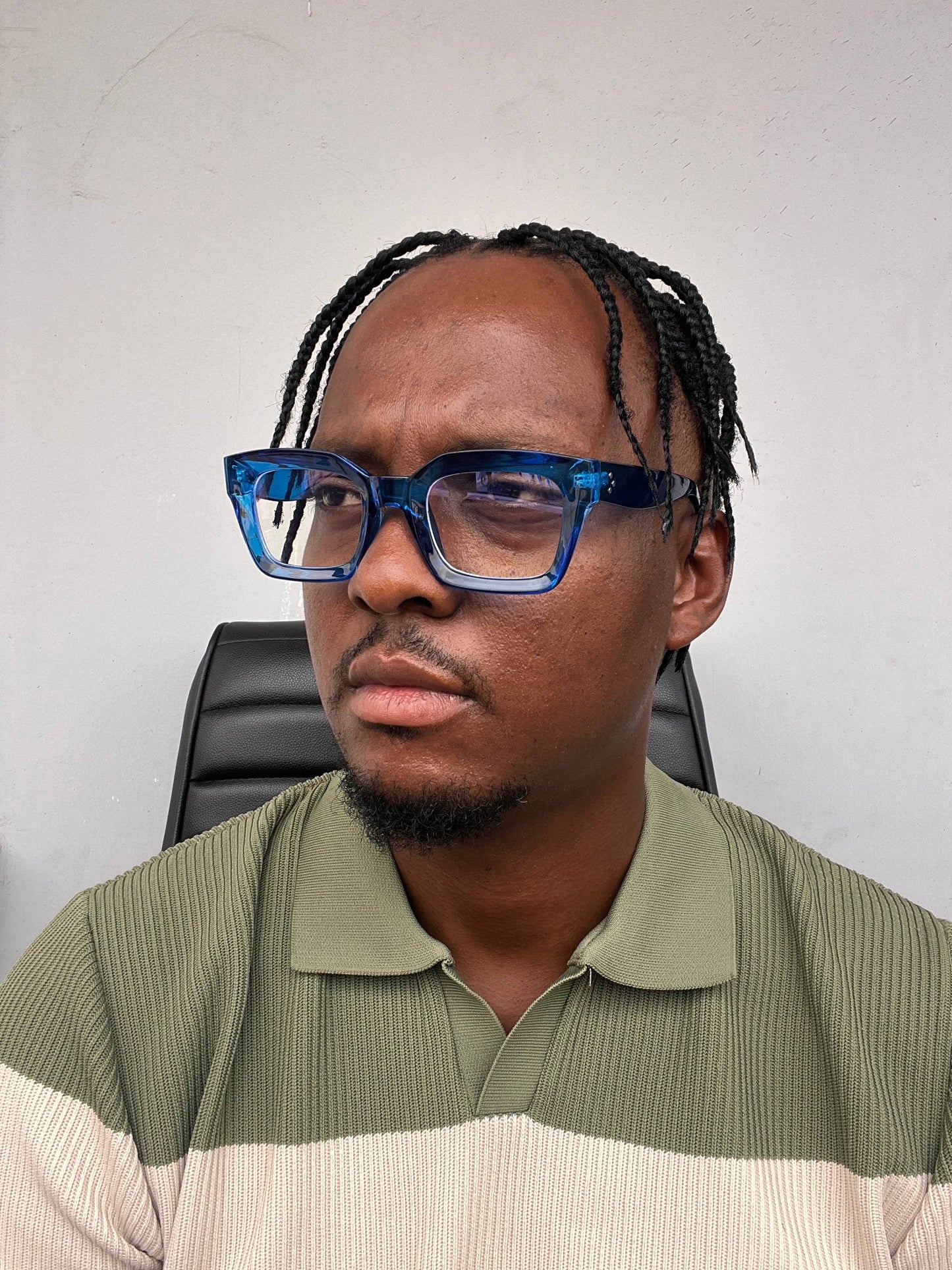 GLASSES 758 (CLEAR LENS,BLUE LIGHT BLOCKING GLASSES)