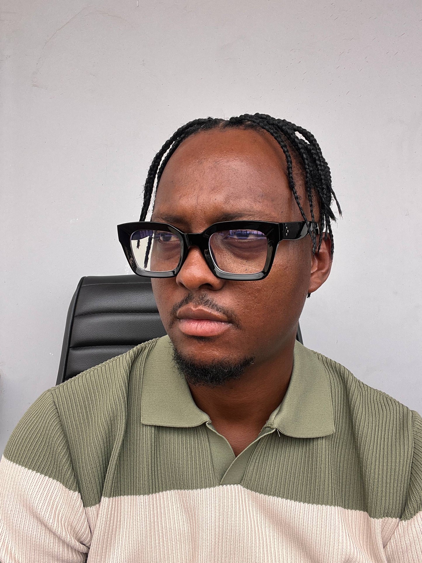 GLASSES 758 (CLEAR LENS,BLUE LIGHT BLOCKING GLASSES)