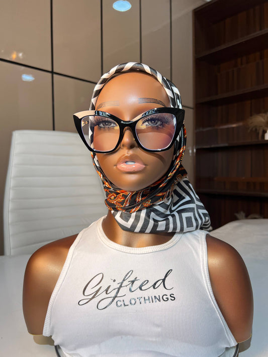 GLASSES 783 (CLEAR LENS,BLUE LIGHT BLOCKING GLASSES)