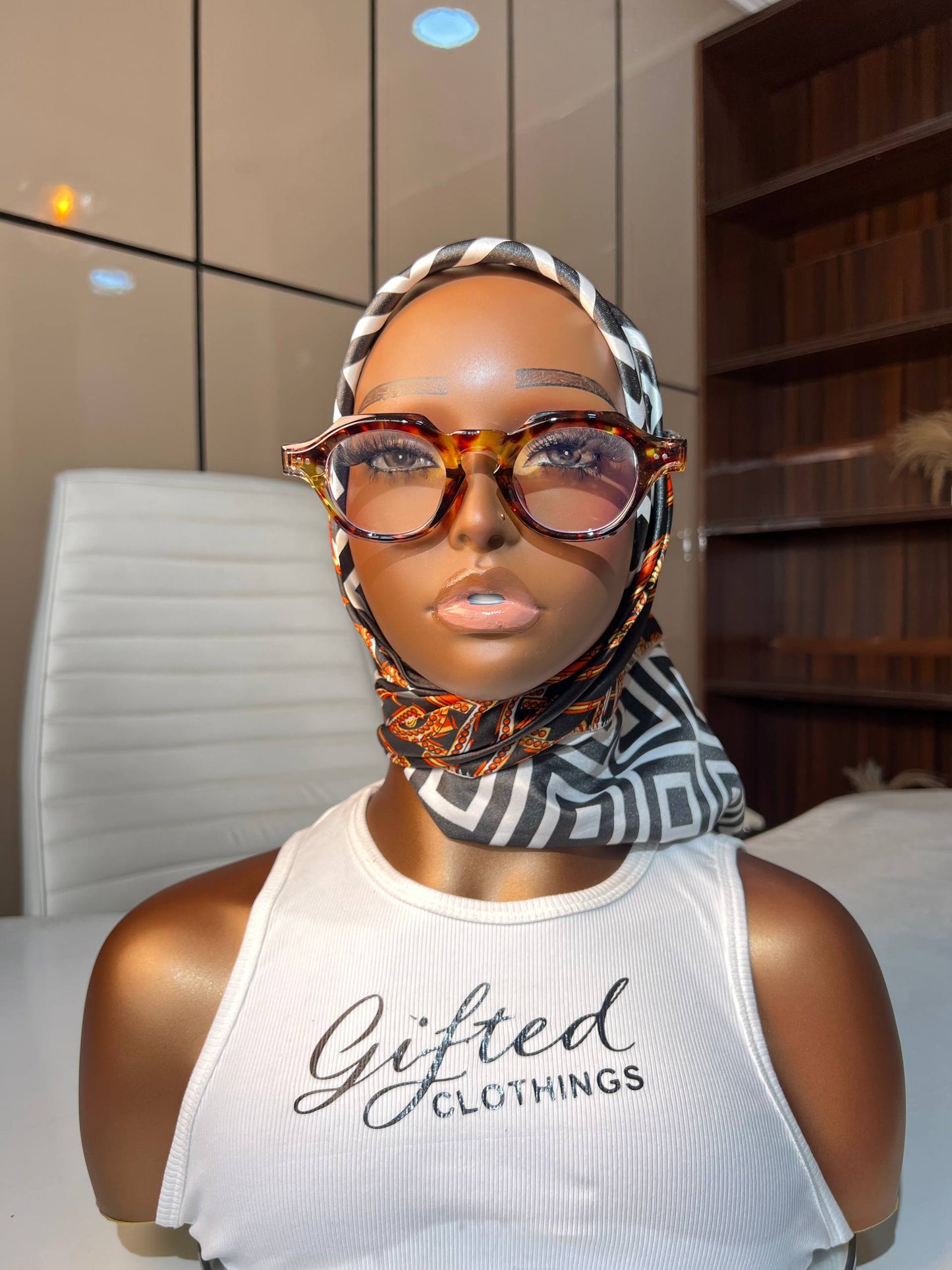 GLASSES 782 (CLEAR LENS,BLUE LIGHT BLOCKING GLASSES)