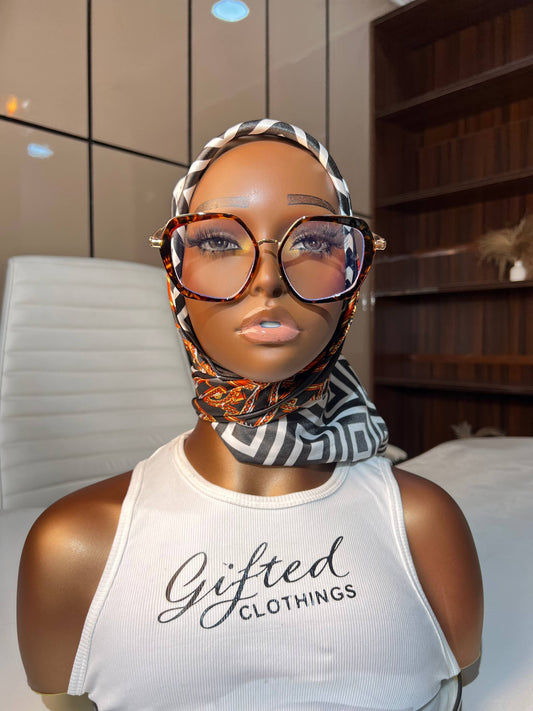 GLASSES 775 (CLEAR LENS,BLUE LIGHT BLOCKING GLASSES)