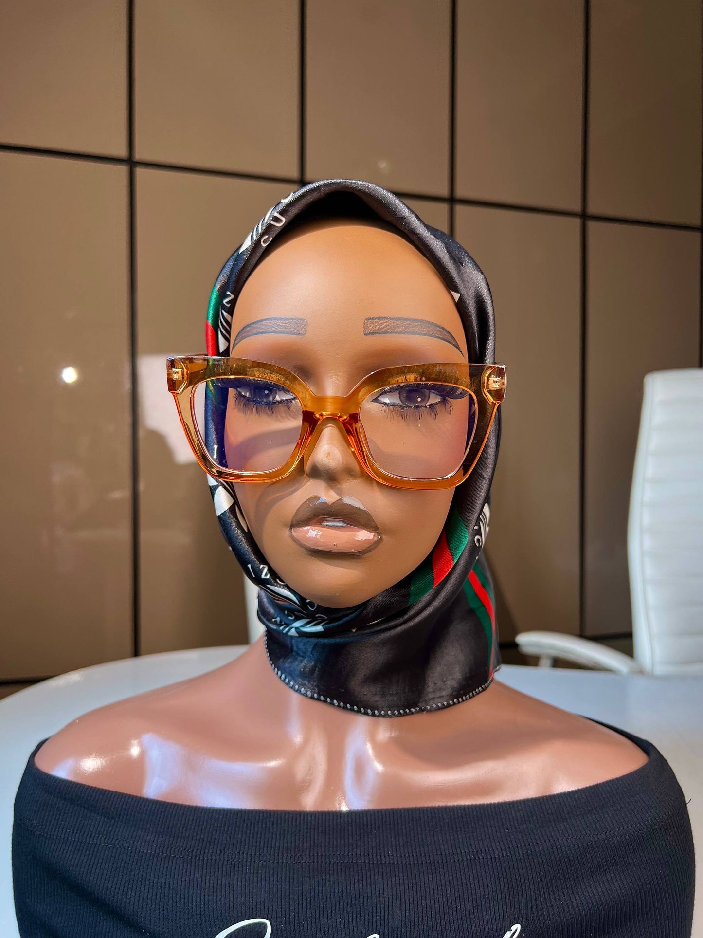 GLASSES 778 (CLEAR LENS, BLUE LIGHT BLOCKING GLASSES)