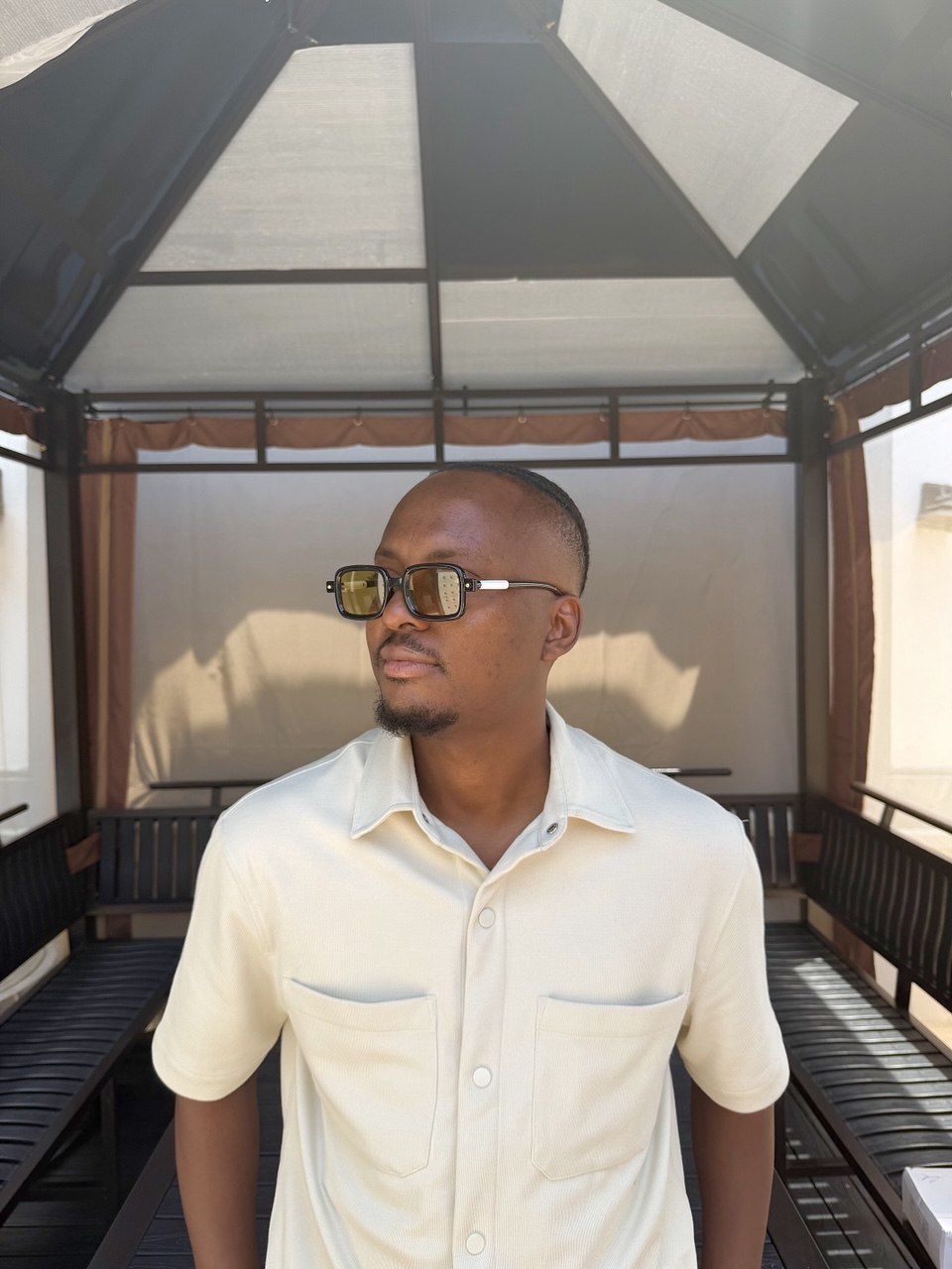 GLASSES 859 ( UV PROTECTION SUNSHADES &| NIGHT VISION DRIVING GLASSES)