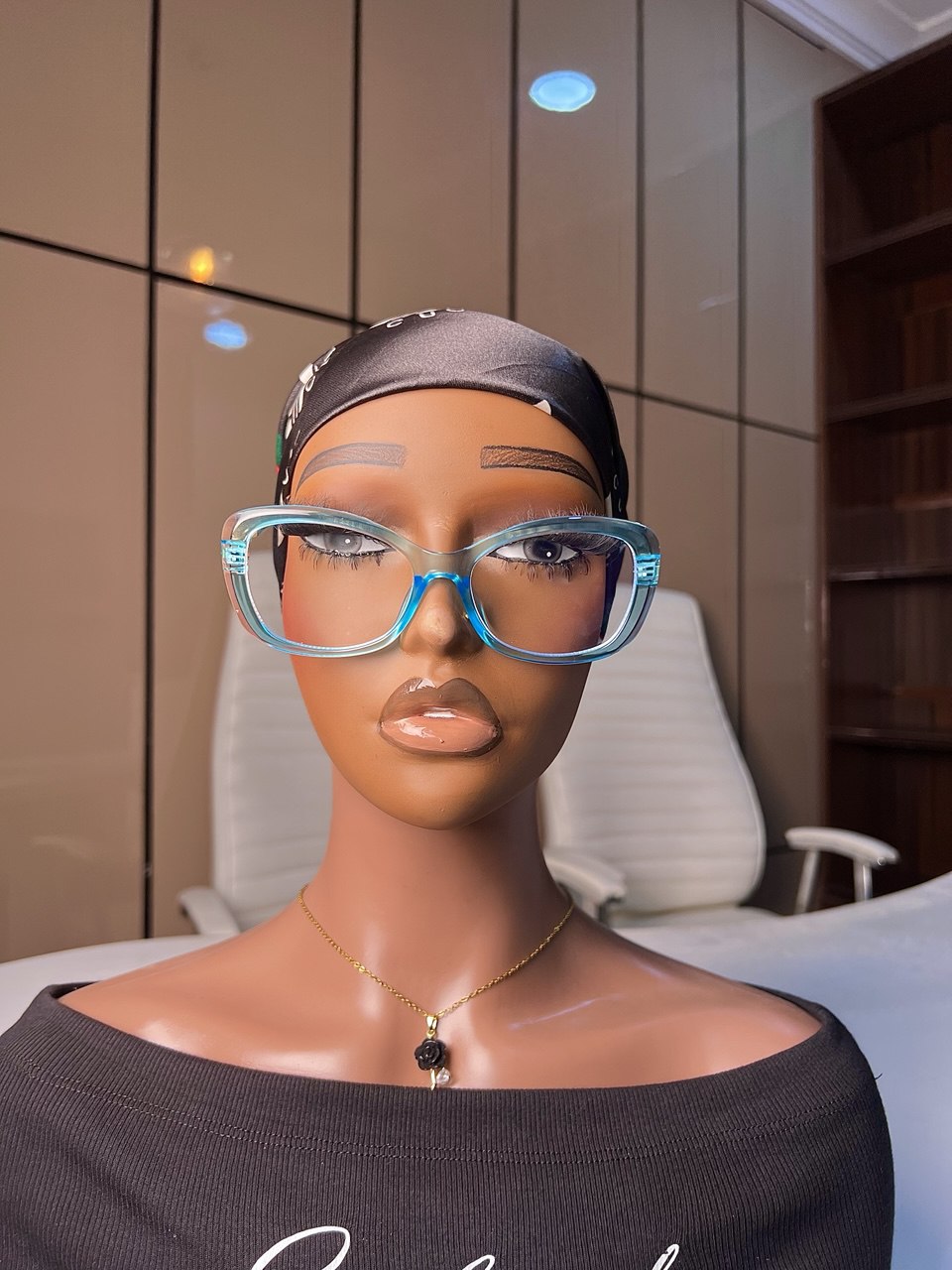 GLASSES 772 (CLEAR LENS,BLUE LIGHT BLOCKING GLASSES)