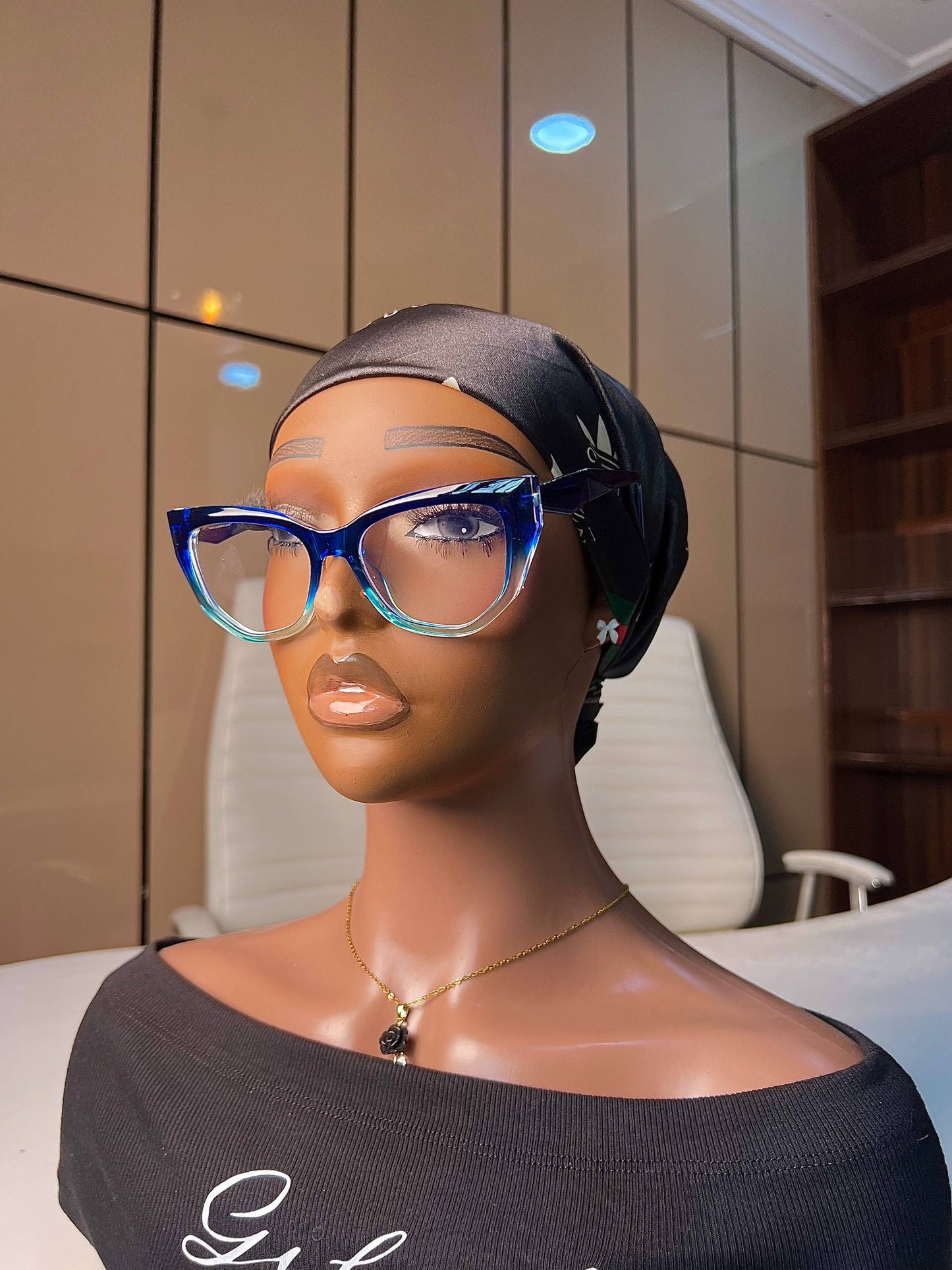 GLASSES 770 (CLEAR LENS,BLUE LIGHT BLOCKING GLASSES)