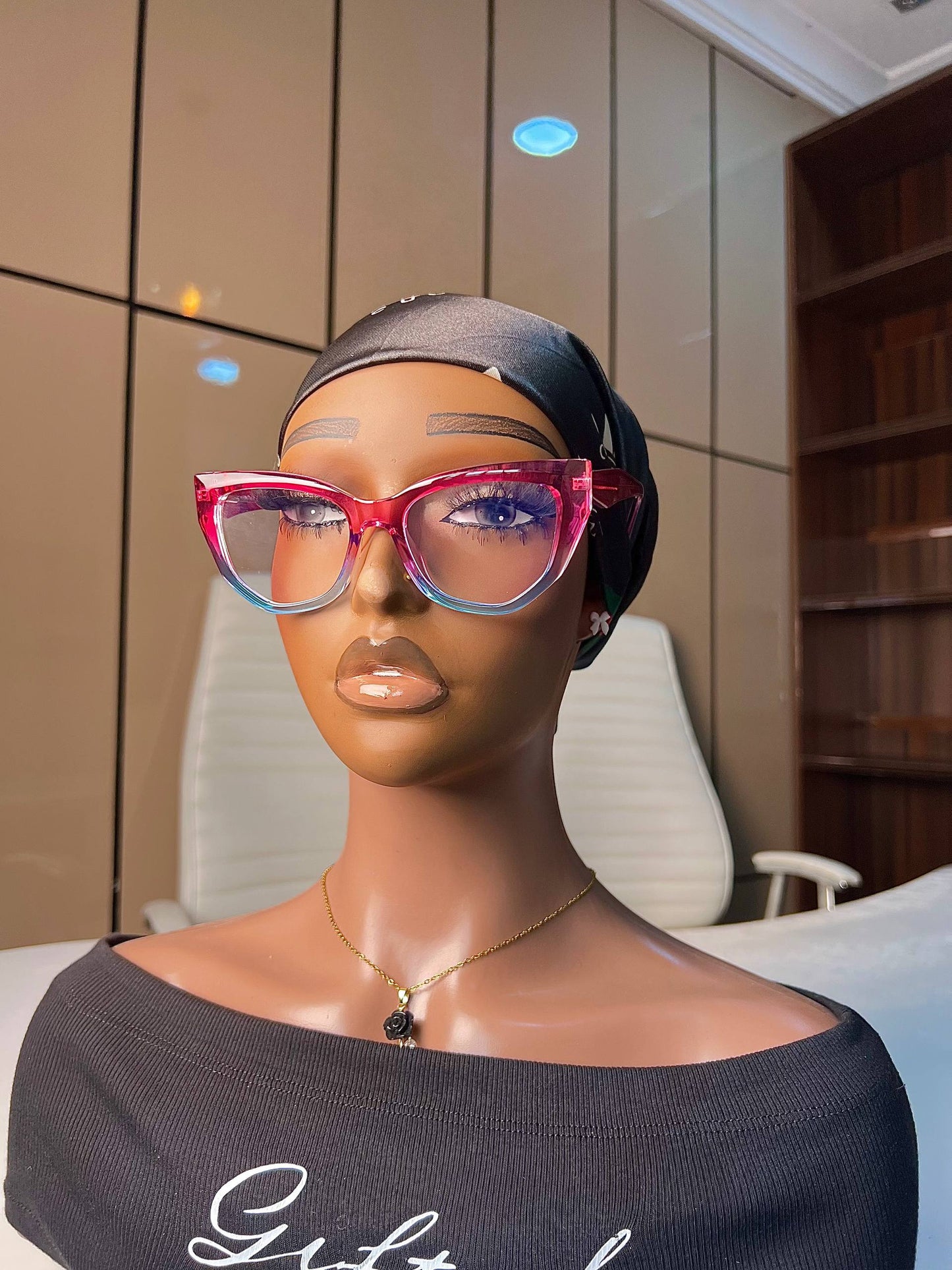 GLASSES 770 (CLEAR LENS,BLUE LIGHT BLOCKING GLASSES)