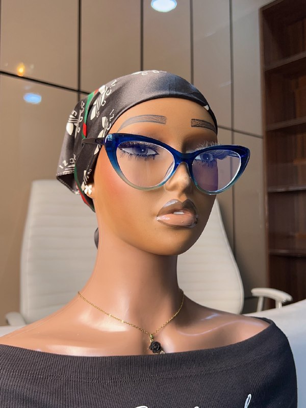 GLASSES 776 (CLEAR LENS,BLUE LIGHT BLOCKING GLASSES)