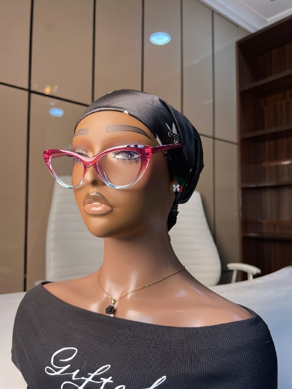 GLASSES 776 (CLEAR LENS,BLUE LIGHT BLOCKING GLASSES)