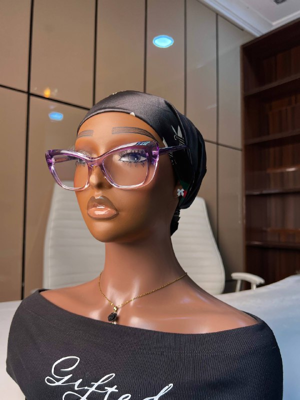 GLASSES 773 (CLEAR LENS,BLUE LIGHT BLOCKING GLASSES)