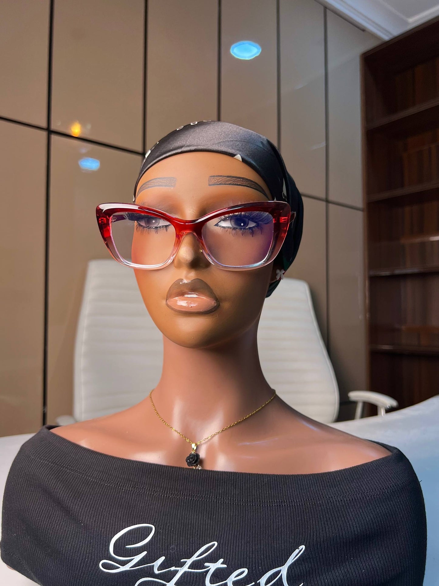 GLASSES 773 (CLEAR LENS,BLUE LIGHT BLOCKING GLASSES)