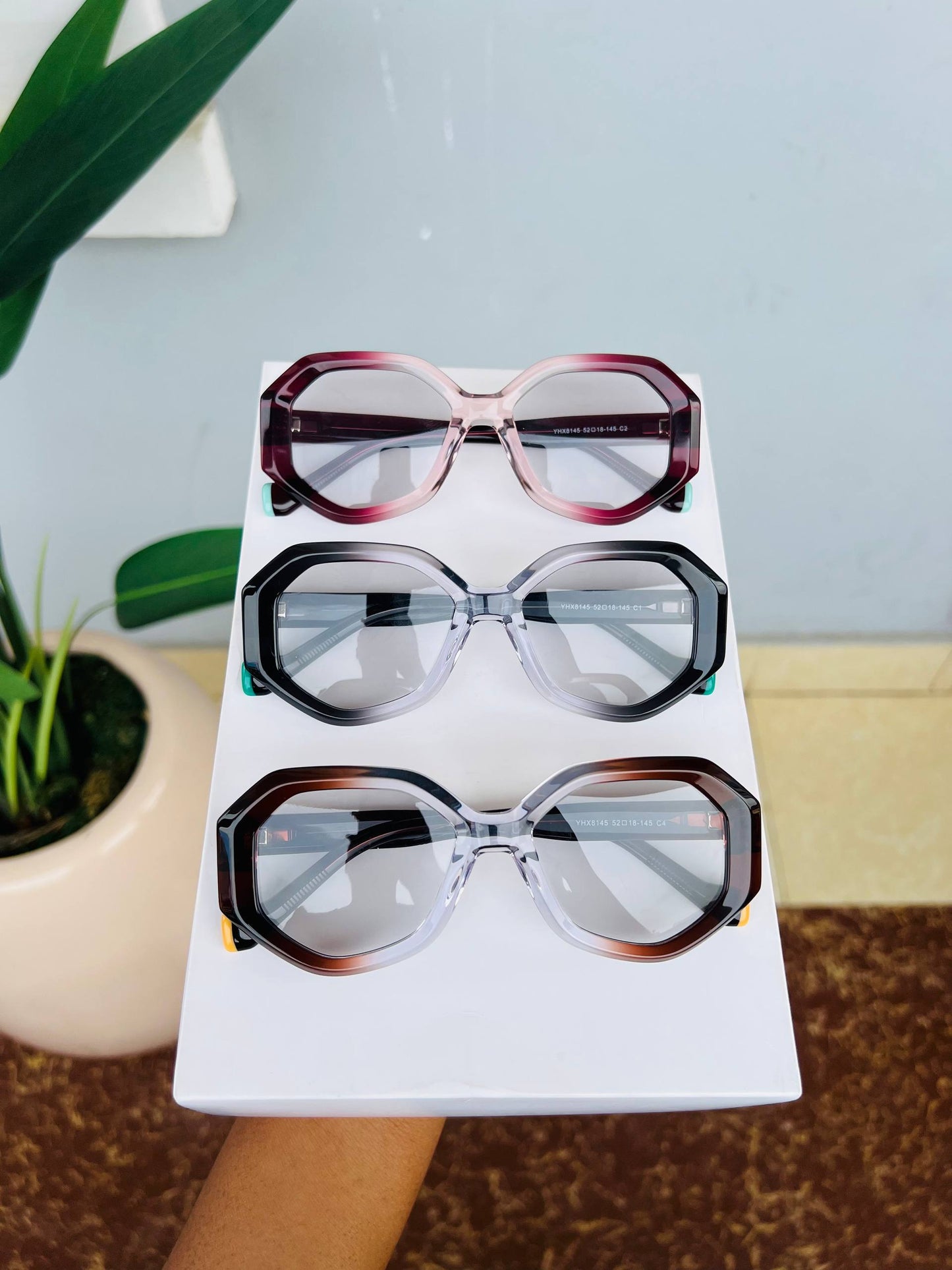 ACETATE GLASSES 877 (BLUE LIGHT BLOCKING AND PHOTOCHROMIC GLASSES)
