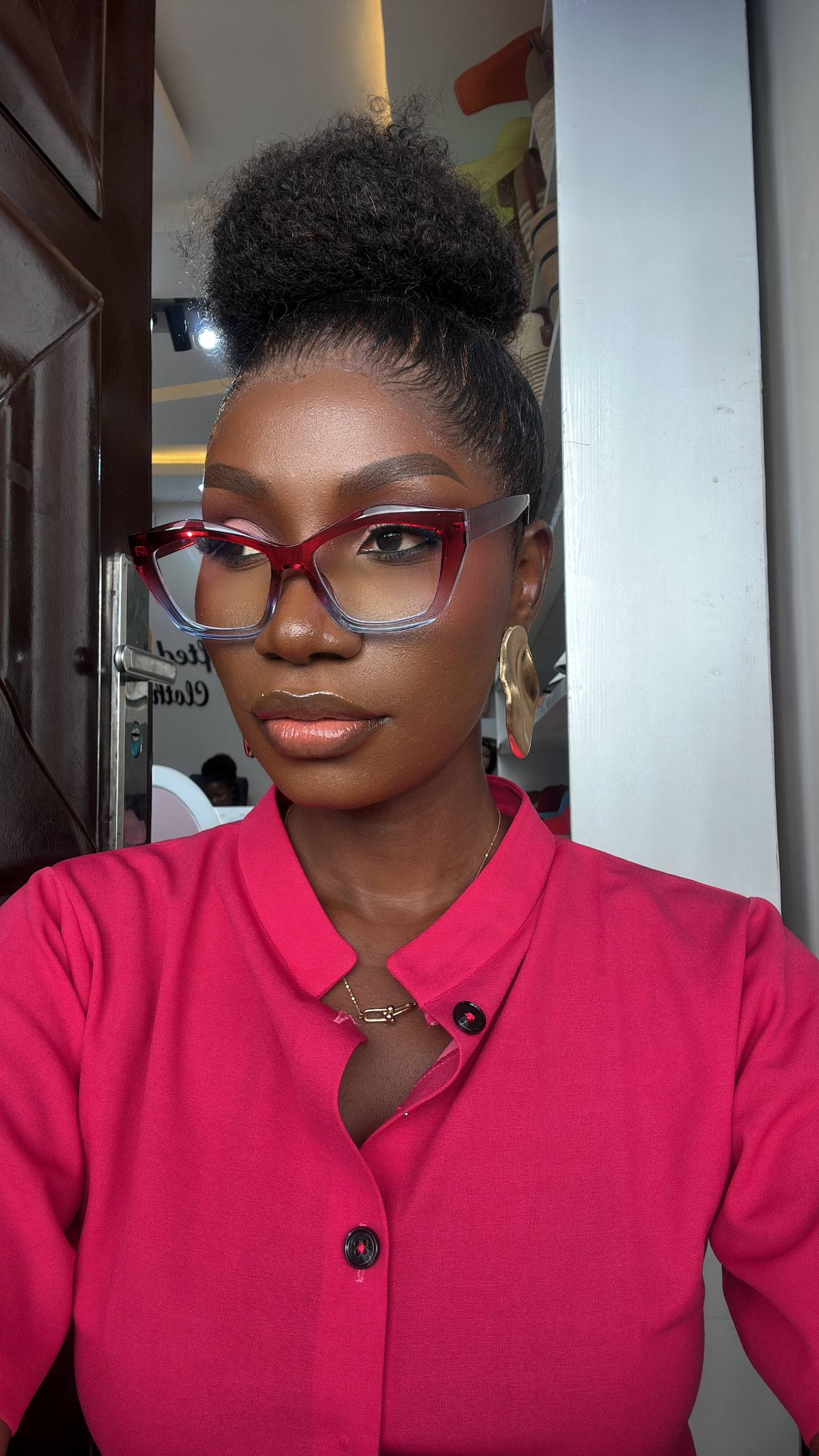 GLASSES 730 (CLEAR LENS  PRESCRIPTION FRAMES, BLUE LIGHT BLOCKING GLASSES)