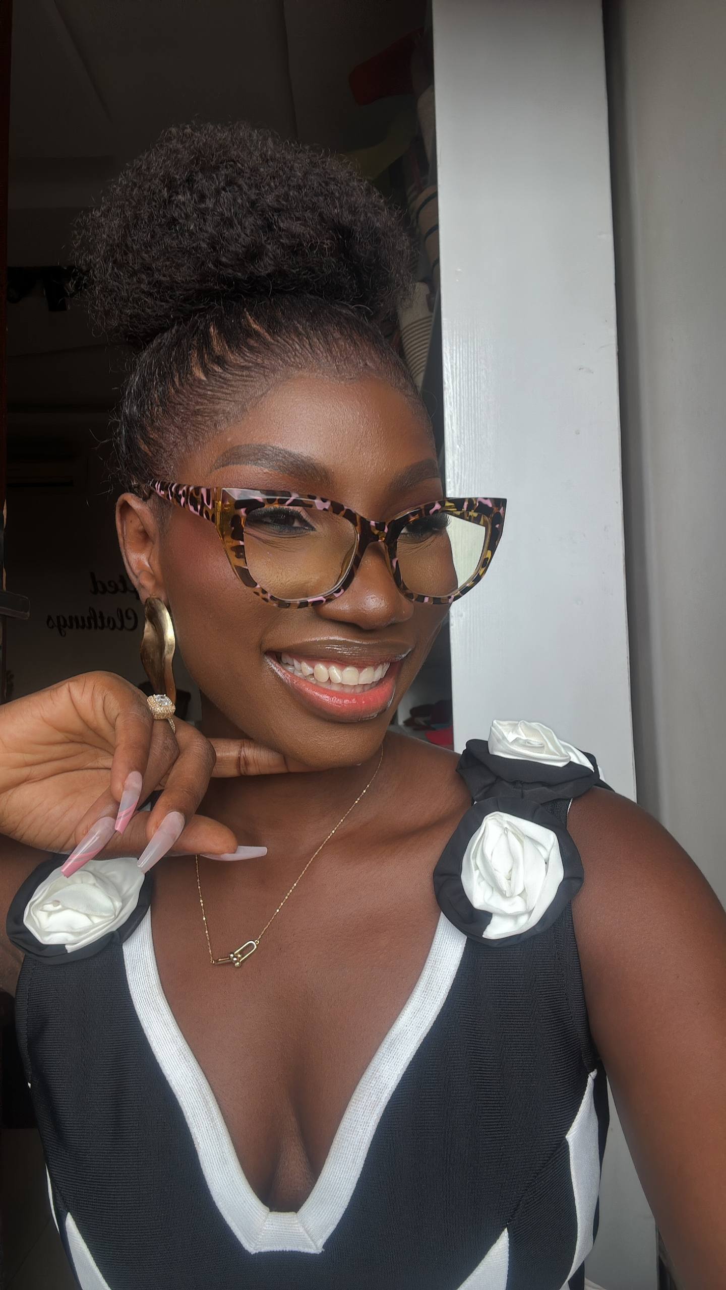 GLASSES 709(CLEAR LENS  PRESCRIPTION FRAMES, BLUE LIGHT BLOCKING GLASSES)