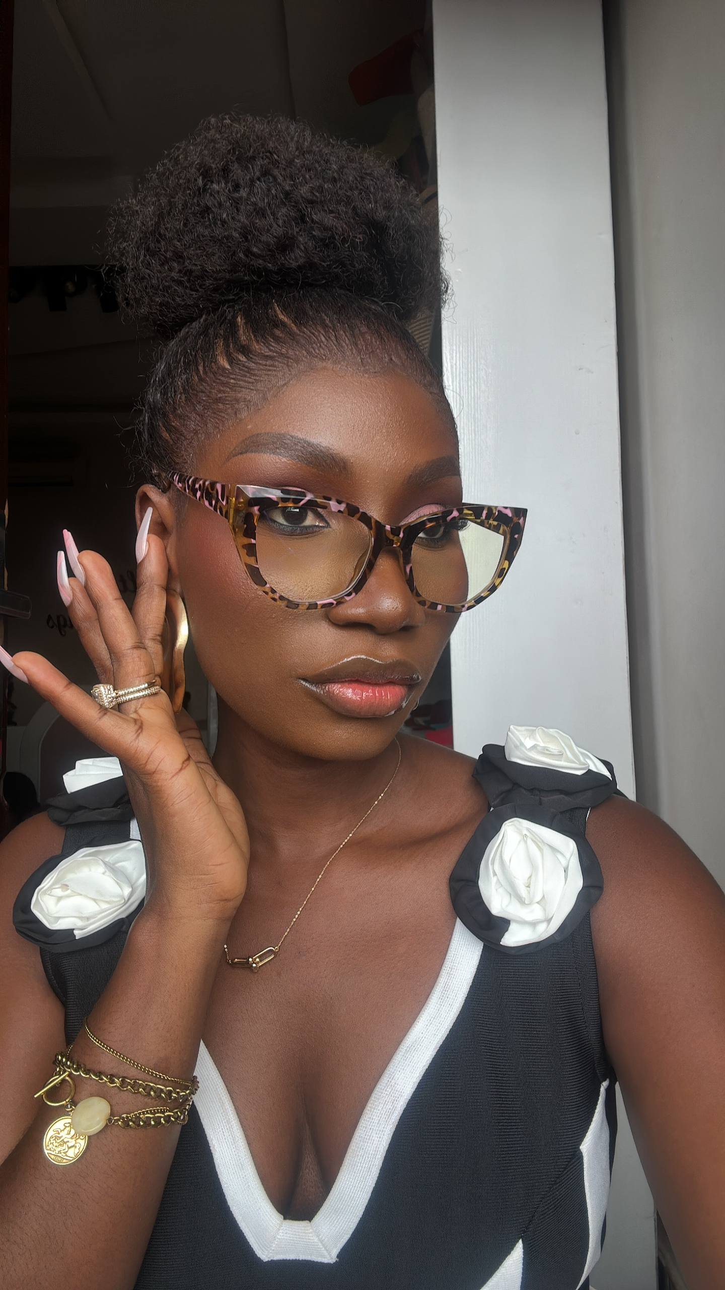 GLASSES 709(CLEAR LENS  PRESCRIPTION FRAMES, BLUE LIGHT BLOCKING GLASSES)