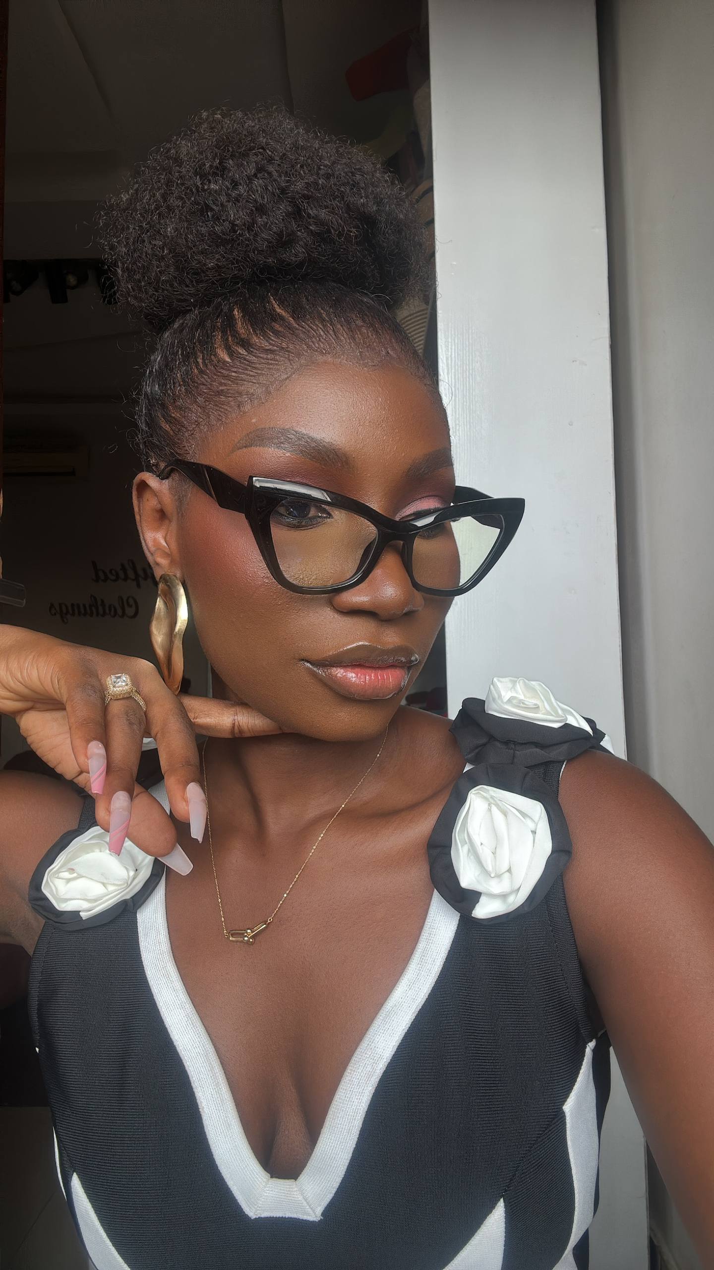 GLASSES 719  (CLEAR LENS  PRESCRIPTION FRAMES, BLUE LIGHT BLOCKING GLASSES)