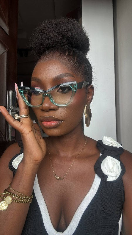 GLASSES 719  (CLEAR LENS  PRESCRIPTION FRAMES, BLUE LIGHT BLOCKING GLASSES)