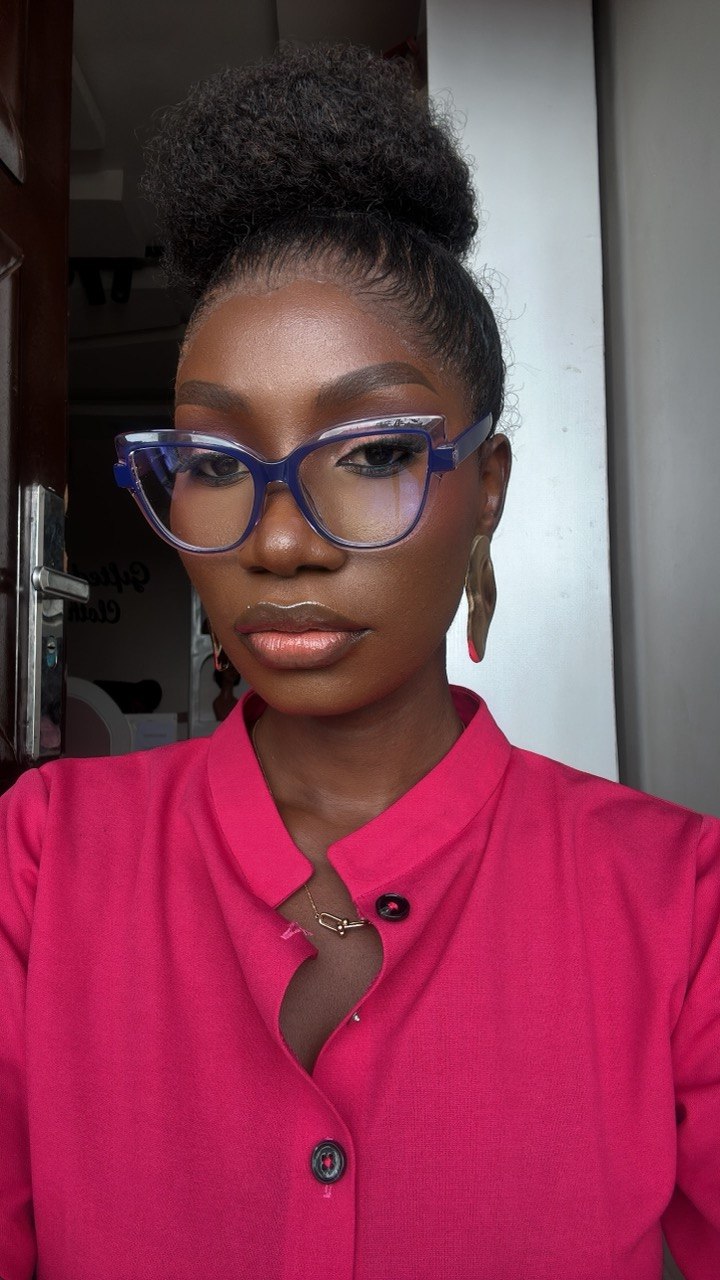 GLASSES 710 (CLEAR LENS,PRESCRIPTION FRAME,BLUE LIGHT BLOCKING GLASSES)