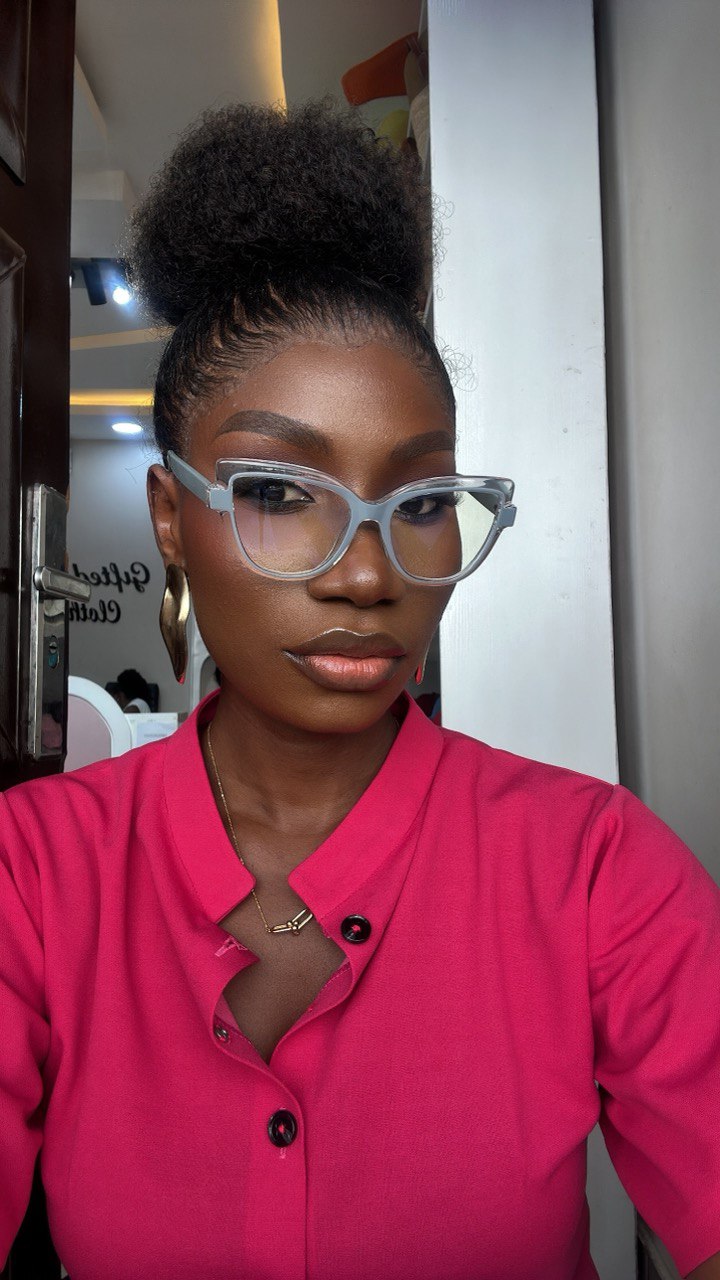 GLASSES 710 (CLEAR LENS,PRESCRIPTION FRAME,BLUE LIGHT BLOCKING GLASSES)