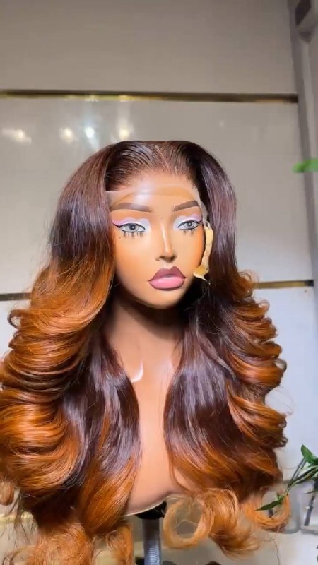 22 INCHES 5 BY 5 THIN LACE CLOSURE SINGLE DONOR WAVY WIG(135-GG PRE-ORDER)