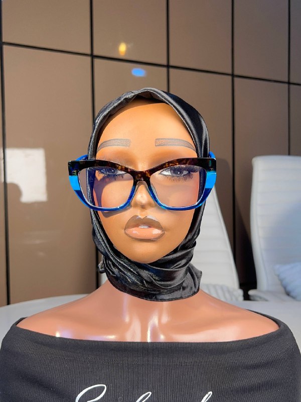 GLASSES 717 (CLEAR LENS,BLUE LIGHT BLOCKING GLASSES)