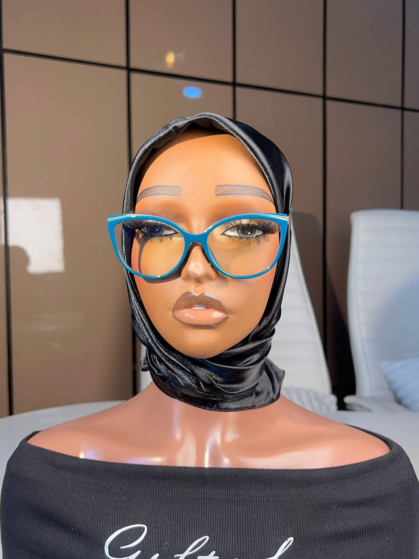 GLASSES 753 (CLEAR LENS,BLUE LIGHT BLOCKING GLASSES)