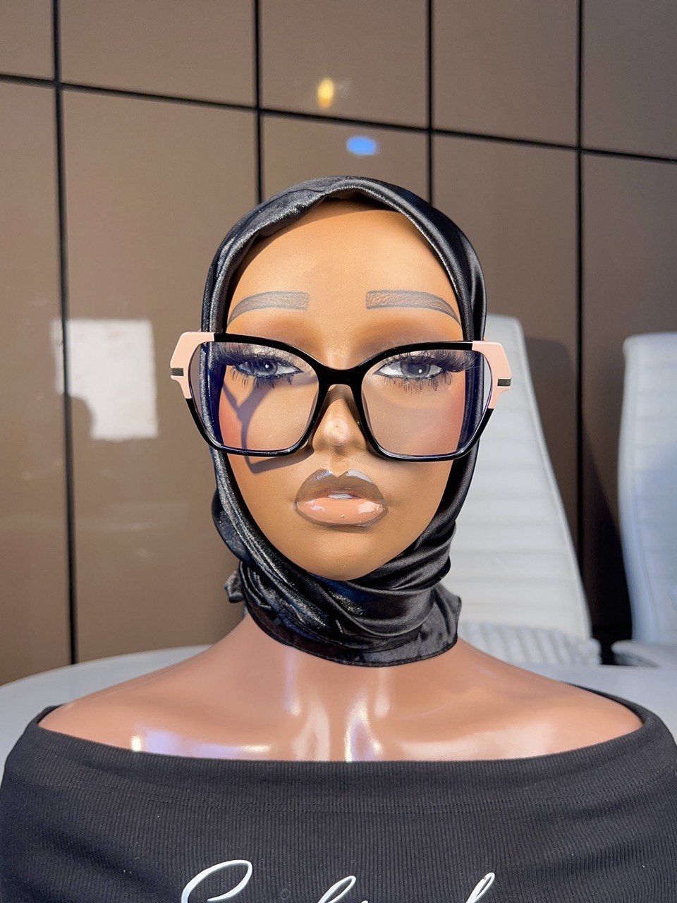 GLASSES 742 (CLEAR LENS,  BLUE LIGHT BLOCKING GLASSES)
