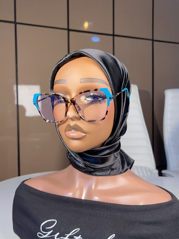 GLASSES 742 (CLEAR LENS,  BLUE LIGHT BLOCKING GLASSES)