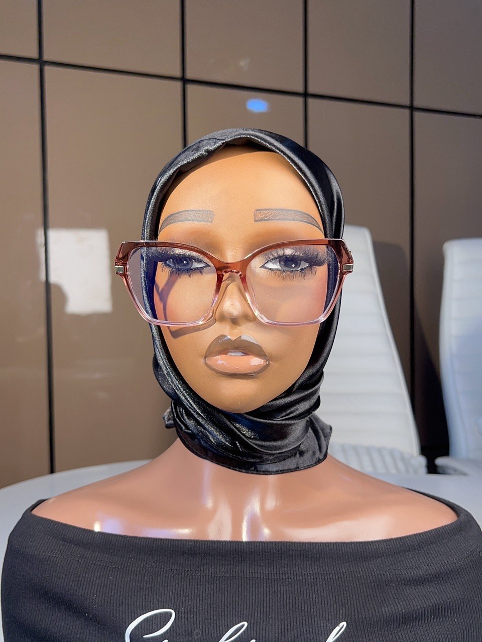 GLASSES 742 (CLEAR LENS,  BLUE LIGHT BLOCKING GLASSES)