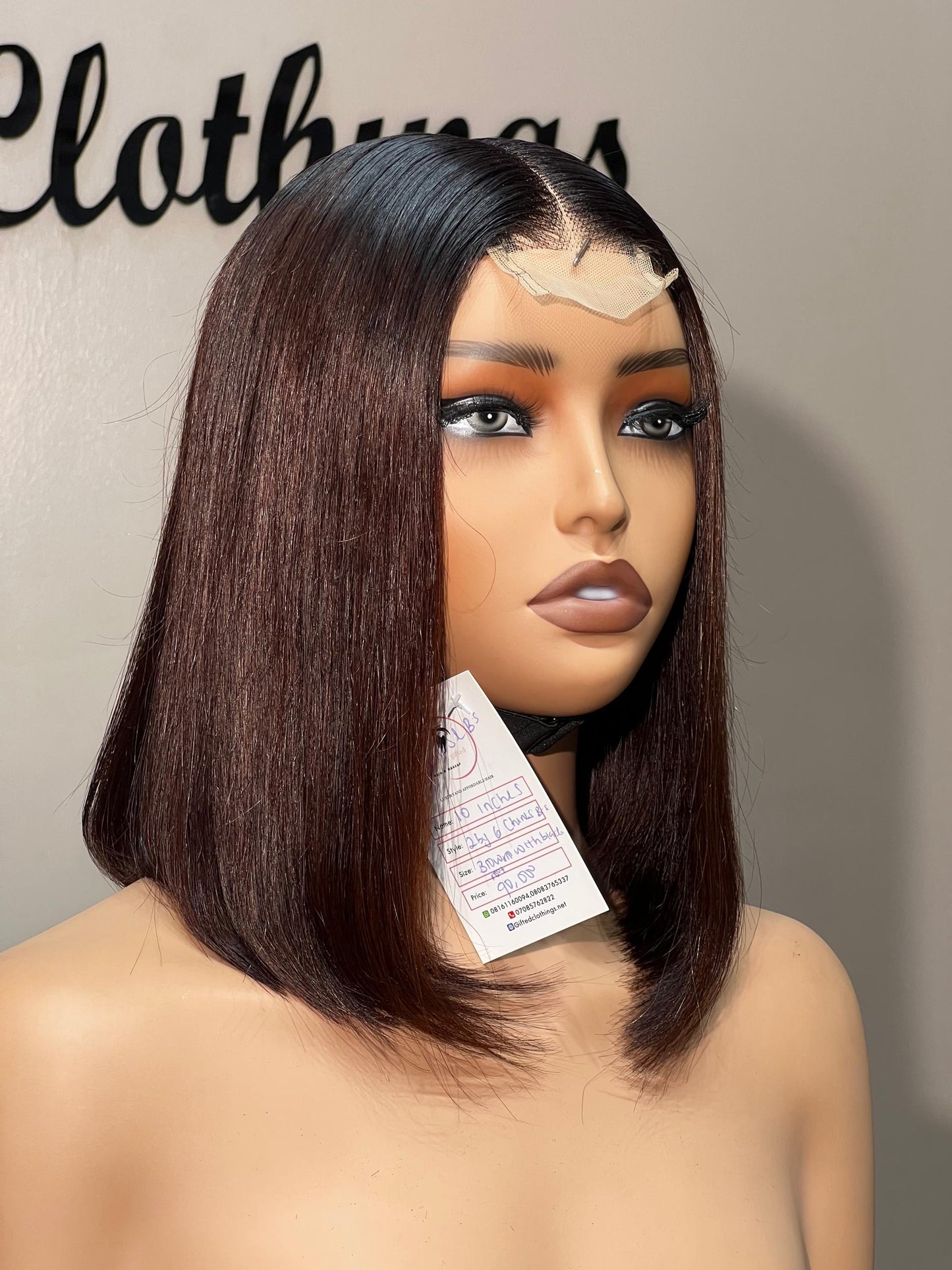 10 INCHES 2 BY 6 CHINESE BONE STRAIGHT(MBS/10 AVAILABLE)