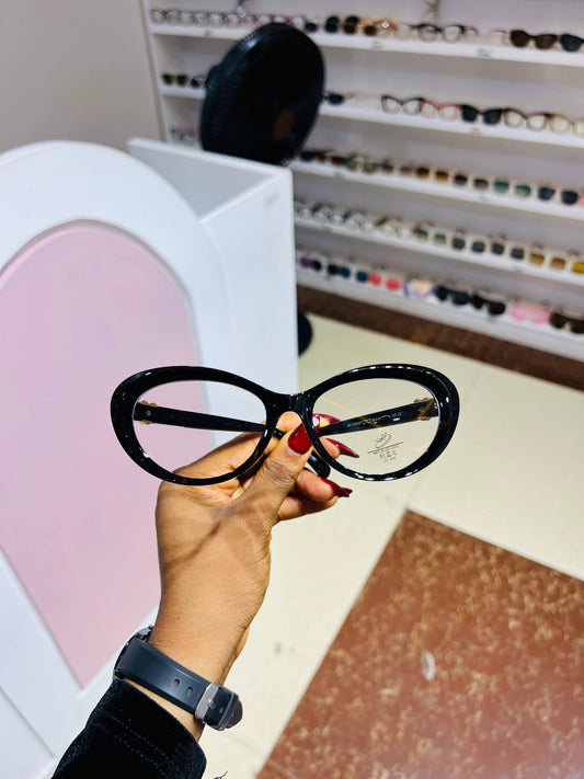 GLASSES 741 (CLEAR LENS,  BLUE LIGHT BLOCKING GLASSES)