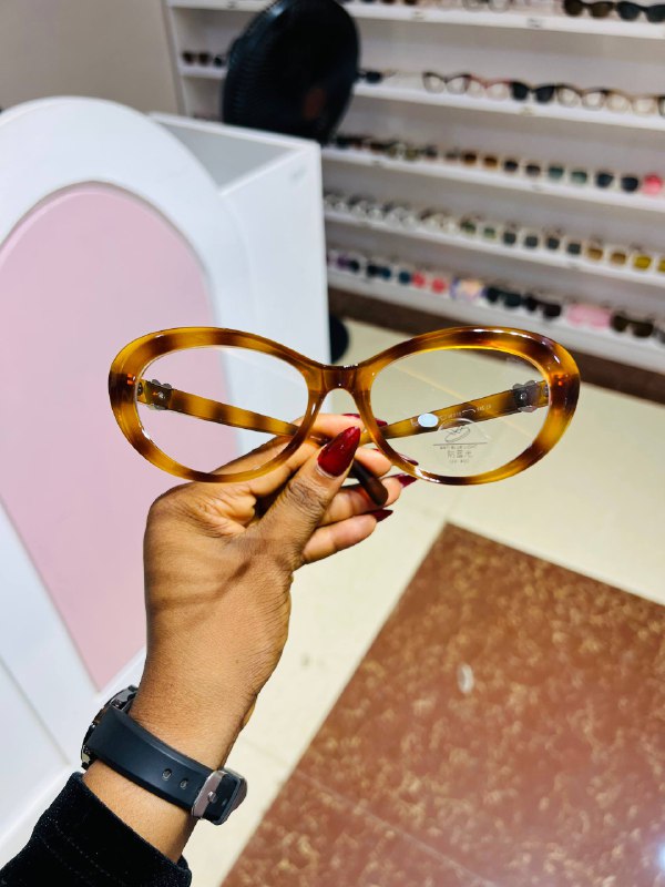 GLASSES 741 (CLEAR LENS,  BLUE LIGHT BLOCKING GLASSES)