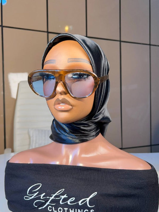 GLASSES 787 (CLEAR LENS ,BLUE LIGHT BLOCKING /UV PROTECTION SUNSHADE GLASSES)