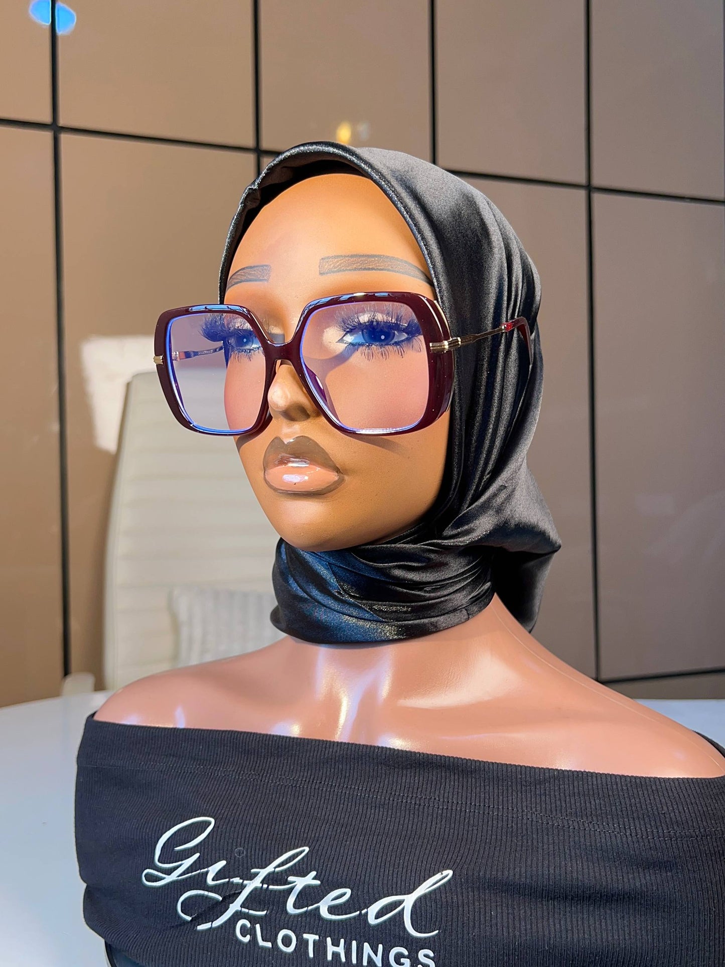 GLASSES 789 (CLEAR LENS, BLUE LIGHT BLOCKING GLASSES )