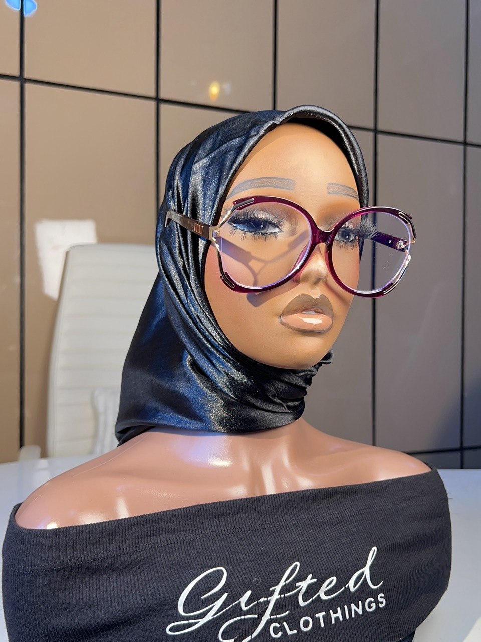 GLASSES 791 (CLEAR LENS ,BLUE LIGHT BLOCKING GLASSES )