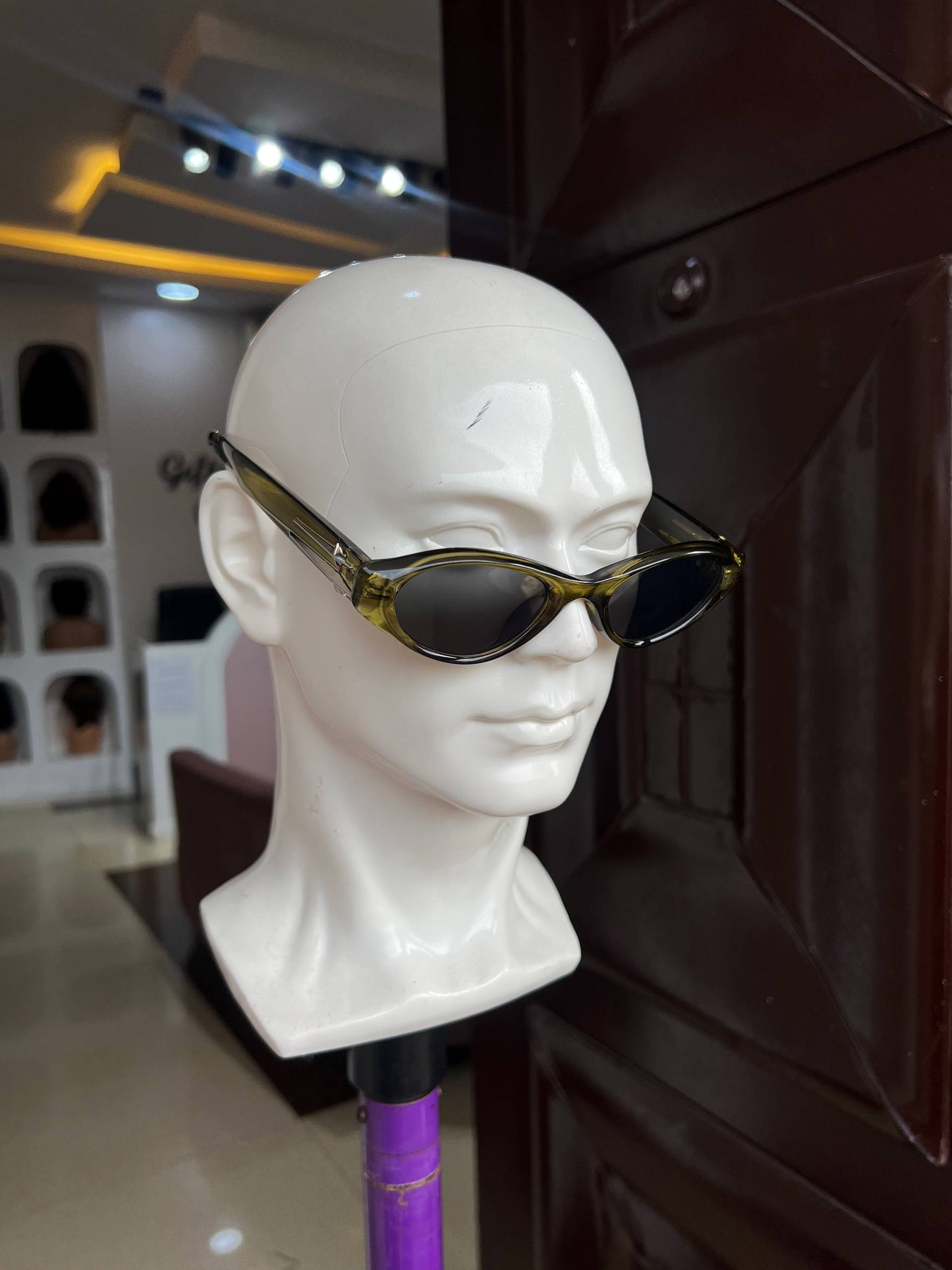 GLASSES 737 (CLEAR LENS, BLUE LIGHT BLOCKING/UV PROTECTION SUNSHADES)