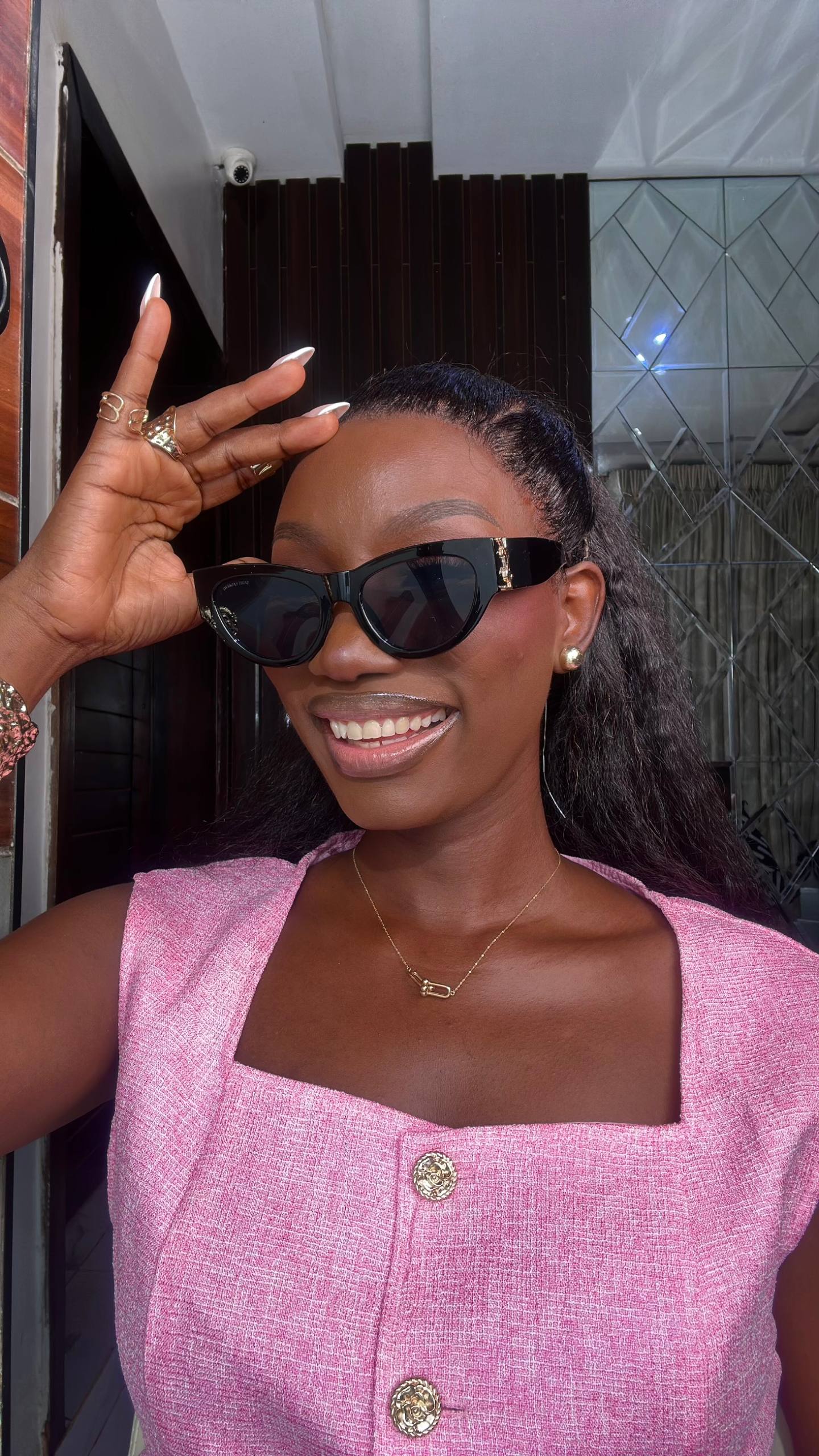 GLASSES 749 (CLEAR LENS,  BLUE LIGHT BLOCKING GLASSES)