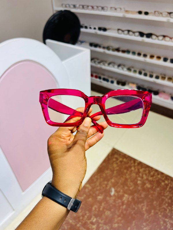 GLASSES 758 (CLEAR LENS,BLUE LIGHT BLOCKING GLASSES)